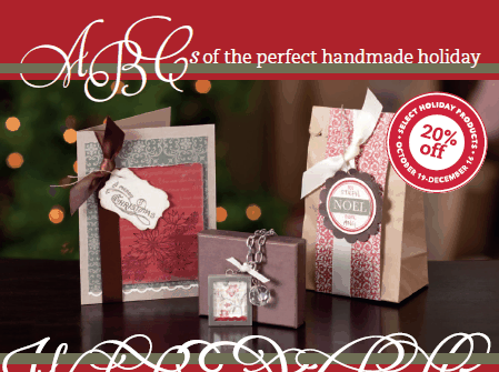 Stampin up Canada Holiday Promotion